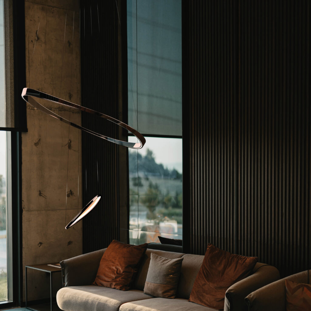 Kairos Pendant Light in living room